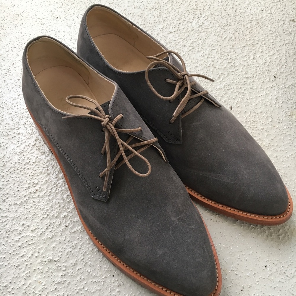 Nisolo James Oxford, slate grey size 8